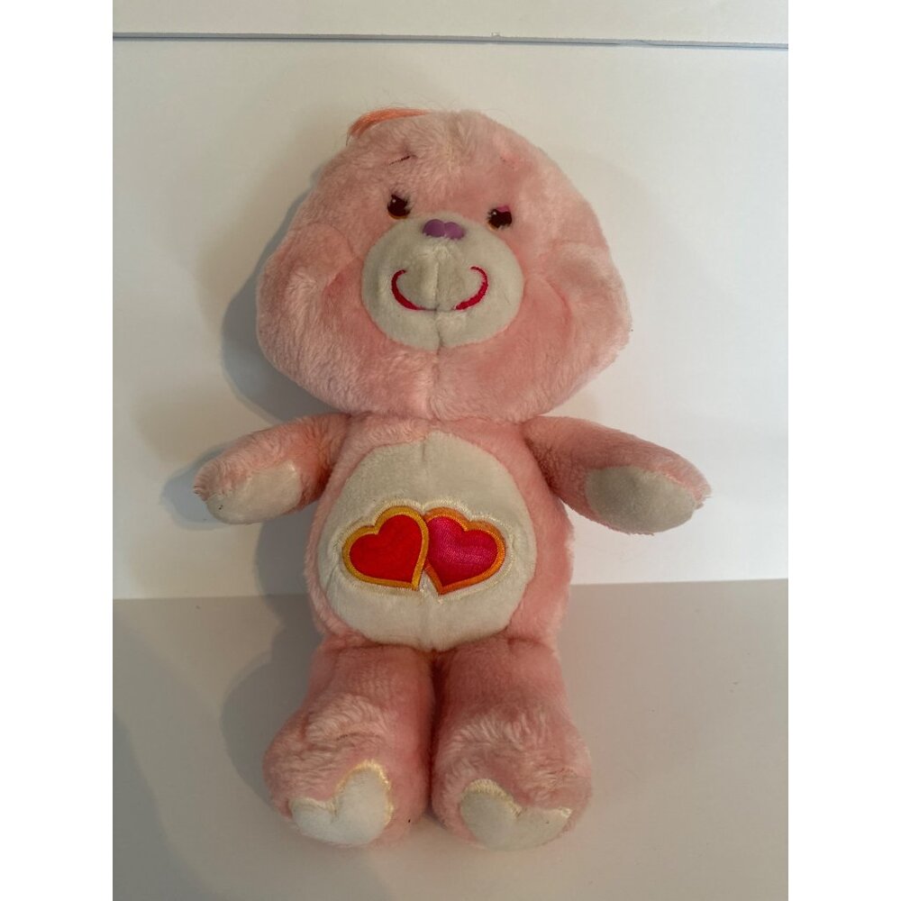 Vintage Care Bears Love-A-Lot Bear Plush Toy